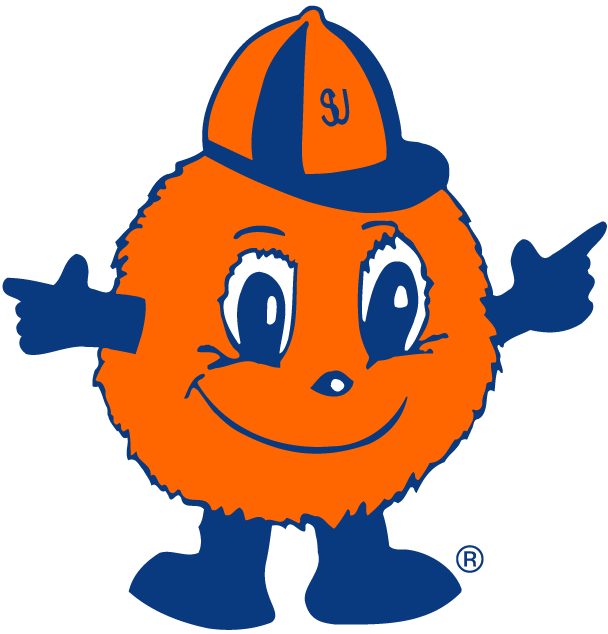 Syracuse Orange 0-1994 Mascot Logo iron on transfers for fabric